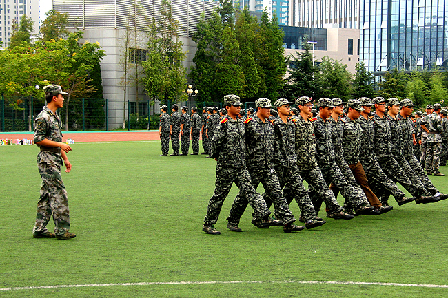 军训,迈好大学第一步