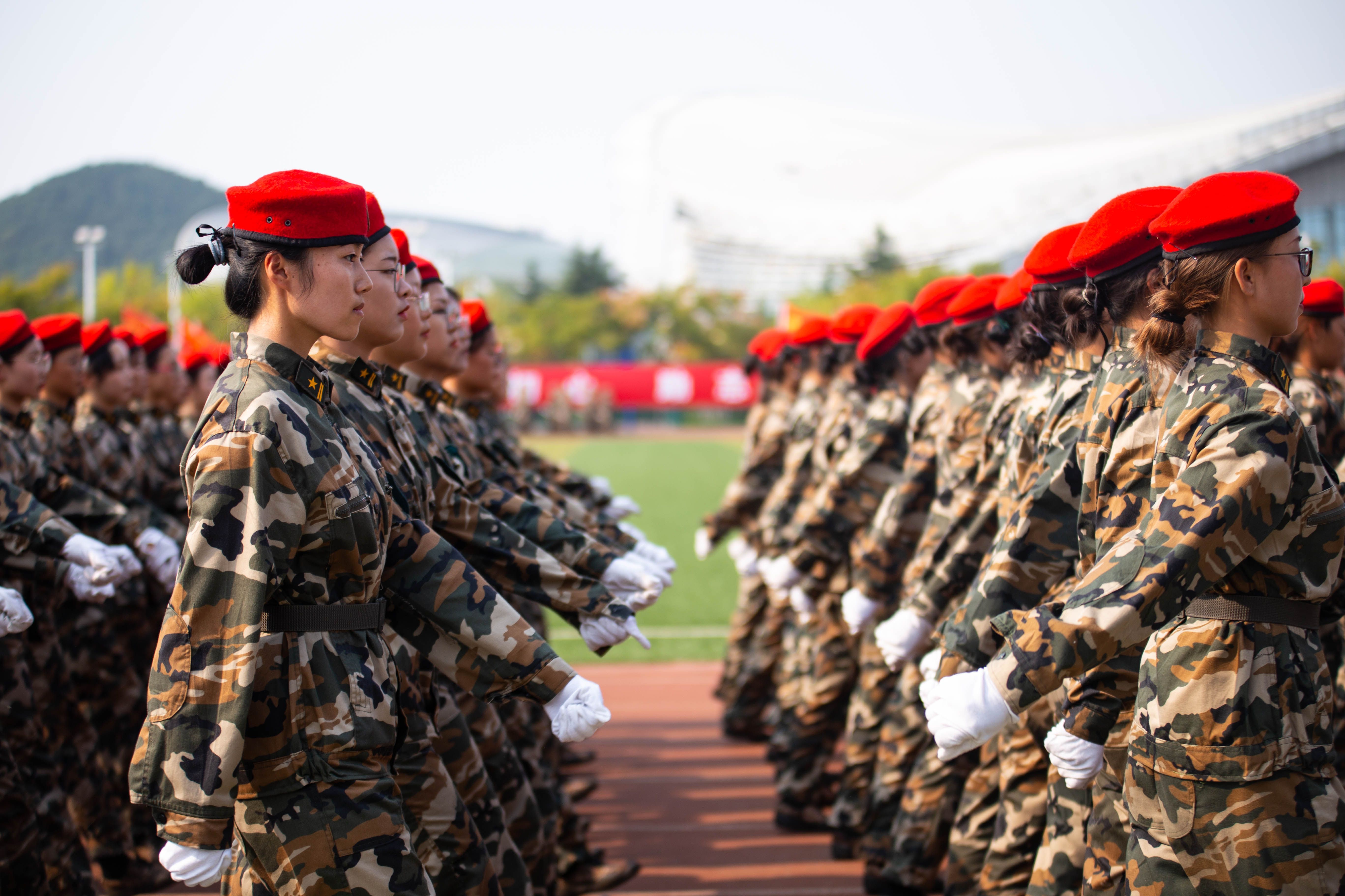 2019级学生军训结业典礼举行-中国石油大学新闻网