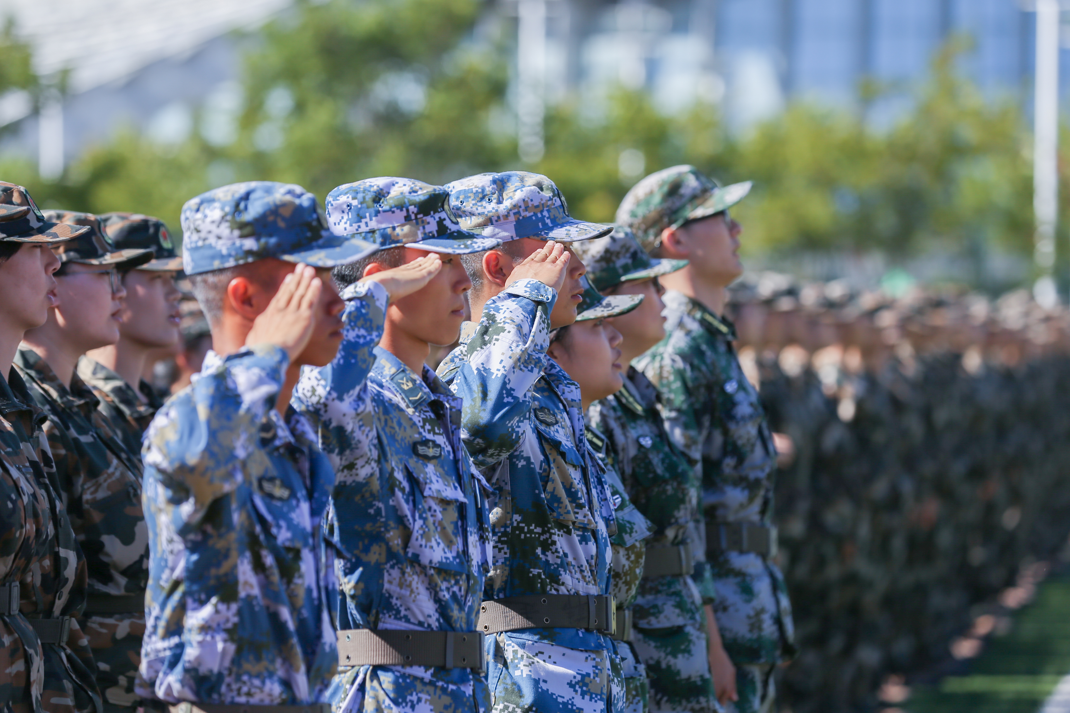 2019级新生军训动员大会举行-中国石油大学新闻网